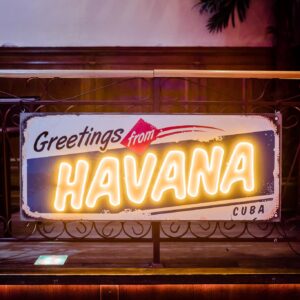 Neon Greetings from HAVANA