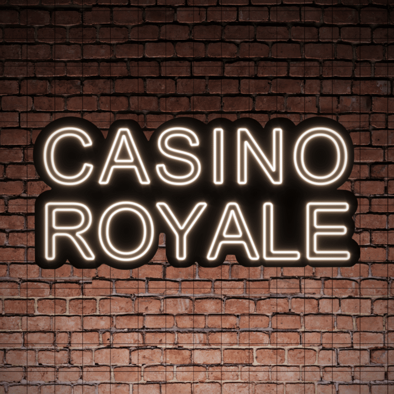Neon CASINO ROYALE - obrazek 4