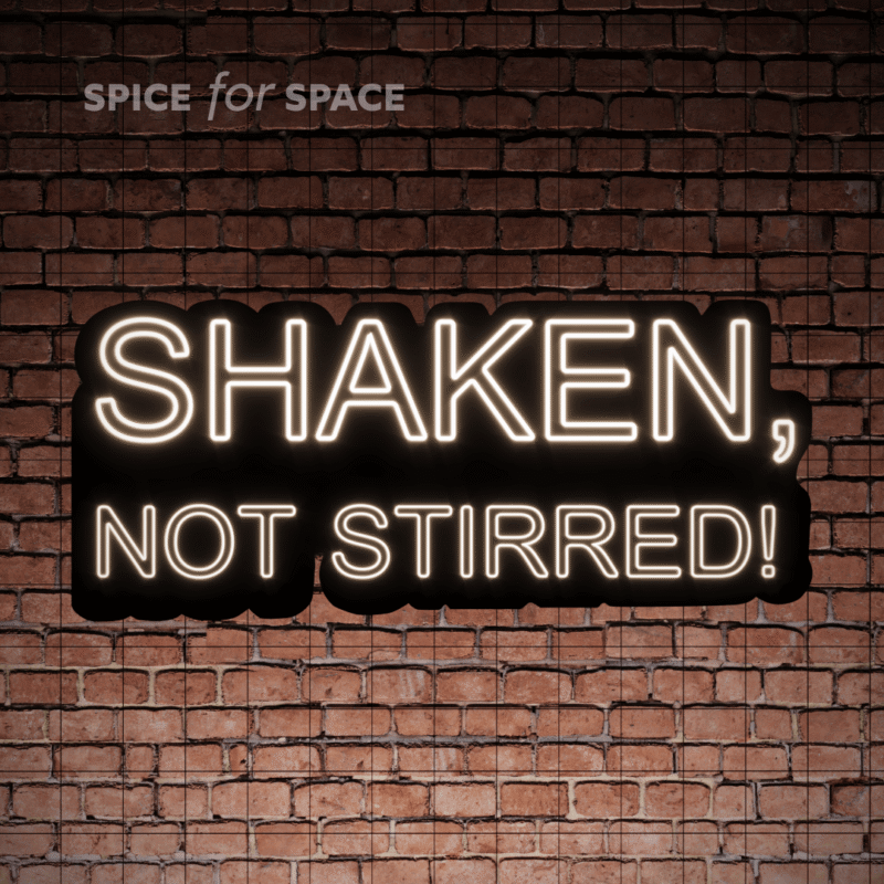 Neon SHAKEN NOT STIRRED! - obrazek 3